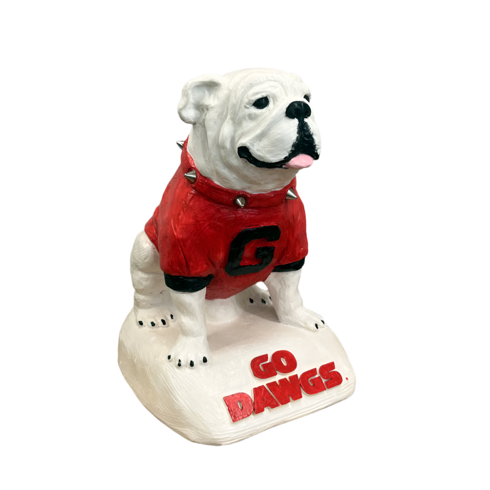 Georgia Bulldogs Mini UGA Mascot Figurine by College Bronze