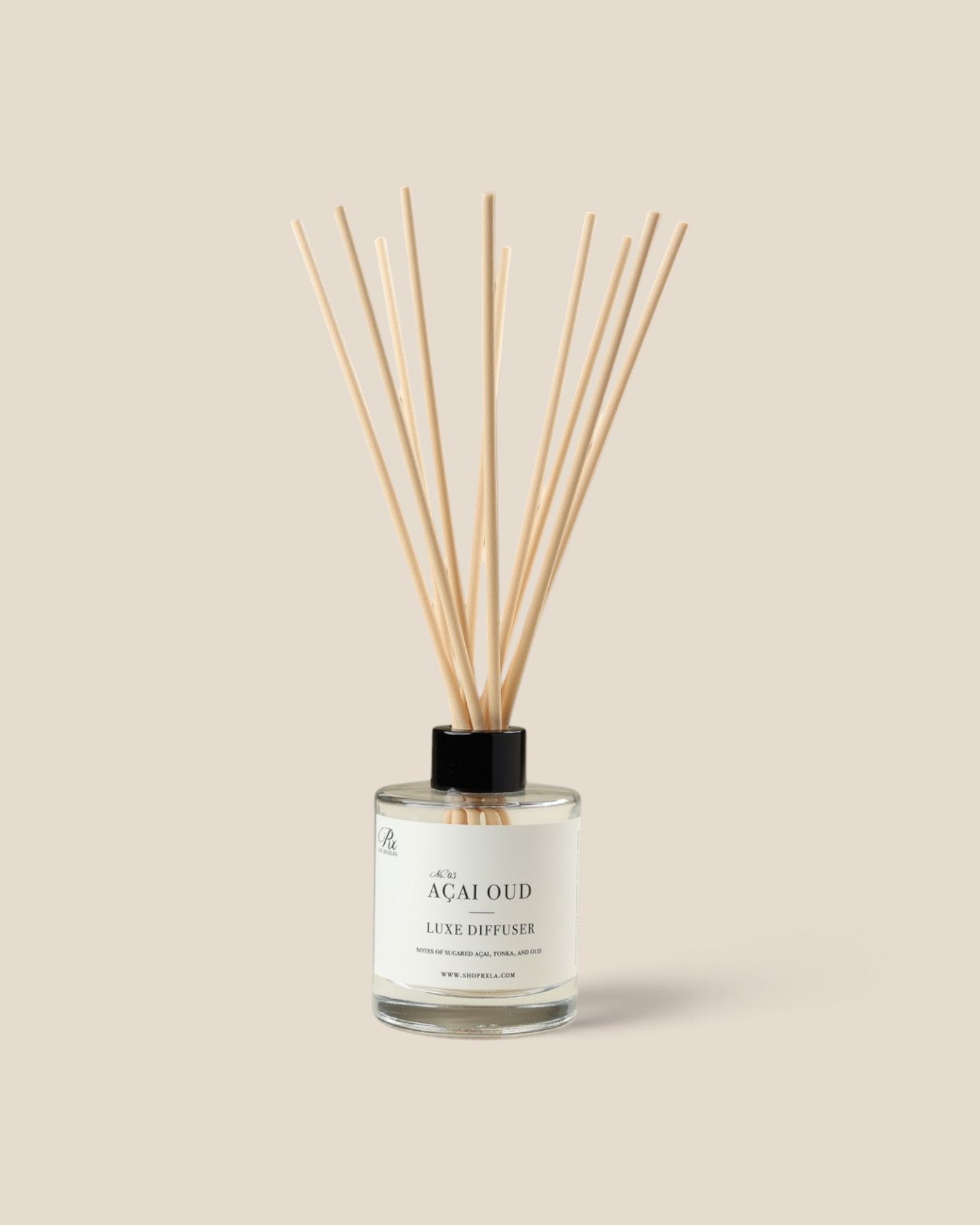 Açaí Oud Reed Diffuser by RXLA, product photo 1 of 4