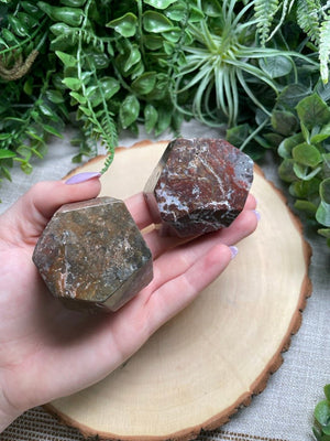 Agate and Jasper Mix Freeform by Copper Ashes