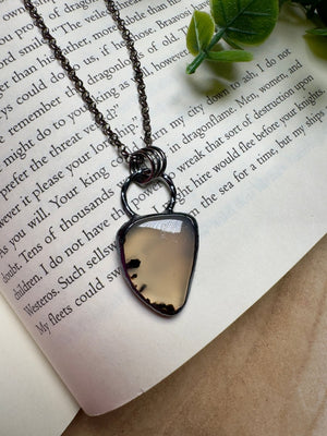 Agate Necklace by Copper Ashes