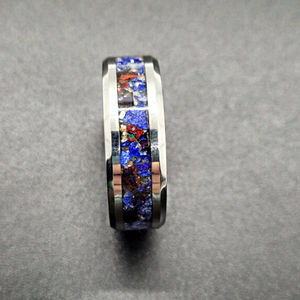 The Celebration of Life Memorial Ring by Cotton Street Art Company, handmade jewelry detail photo 5