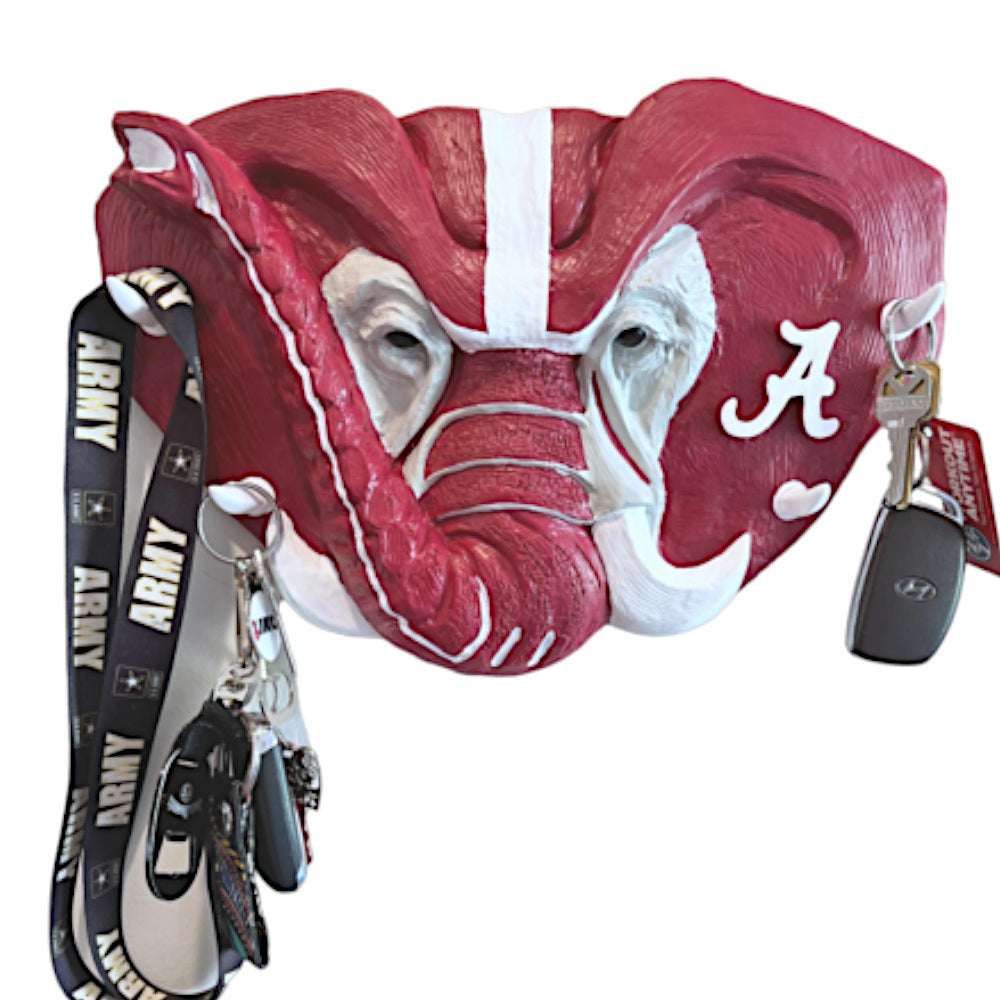 Alabama Crimson Tide Tusk Hook Rack alternate view 9