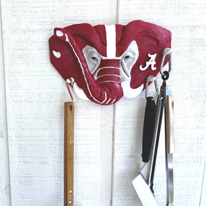 Alabama Crimson Tide Tusk Hook Rack alternate view 6