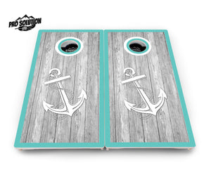 Anchor & Compass Cornhole Boards - Pro Solution Lite Series