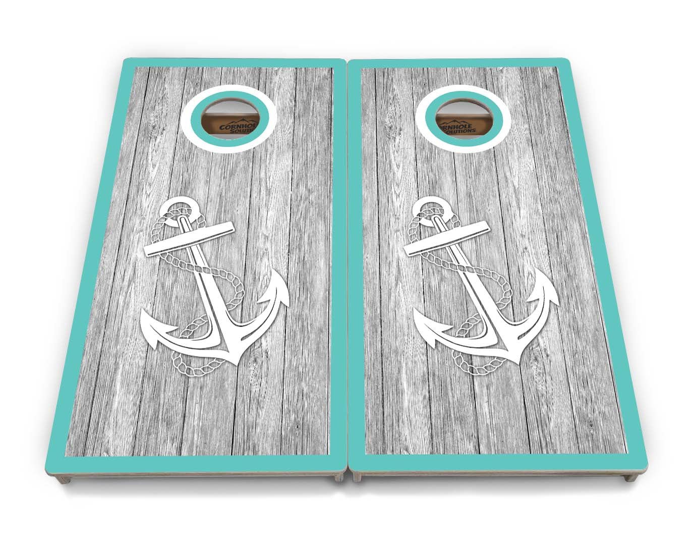 Anchor & Compass Cornhole Boards - Tournament Series