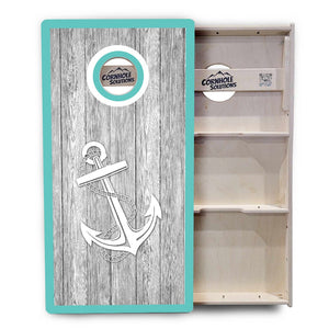 Anchor & Compass Cornhole Boards - Tournament Series