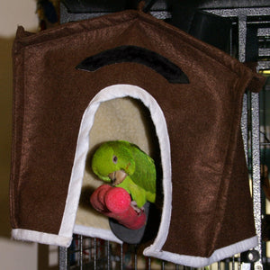 Avian Haven Hut for Pet Birds by Crazy K Farm, product photo 9 of 13
