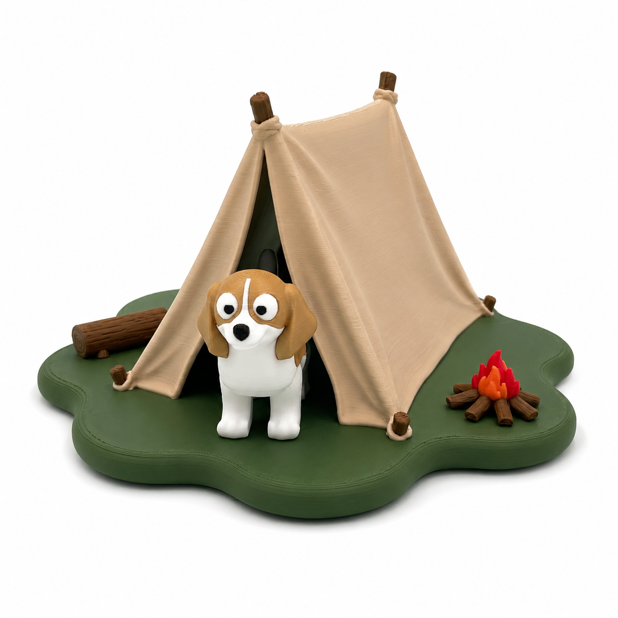 Camping Beagle Playset