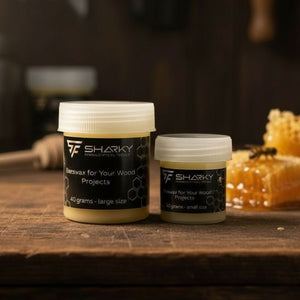 Beeswax Wood Finish – Natural Wood Conditioner for Tool Handles & Carving Projects detail view by Sharky Forged Steel Tools