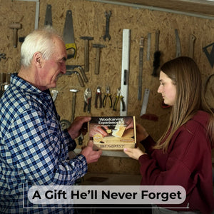 Beginner DIY Spoon Carving Kit detail view by Sharky Forged Steel Tools