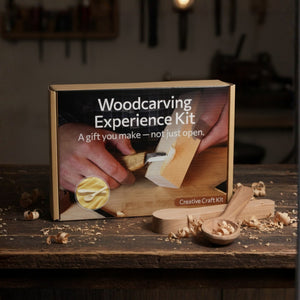 Beginner DIY Spoon Carving Kit by Sharky Forged Steel Tools