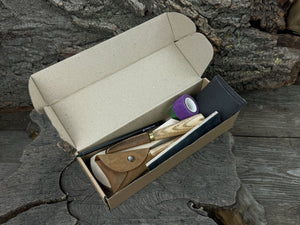 Beginner’s Spoon Carving Kit – Everything You Need to Get Started detail view by Sharky Forged Steel Tools