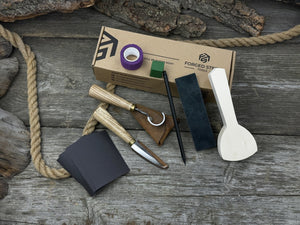 Beginner’s Spoon Carving Kit – Everything You Need to Get Started by Sharky Forged Steel Tools