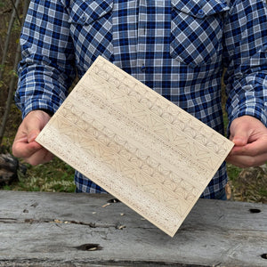 Big Basswood Woodcarving Practice Board by Sharky Forged Steel Tools