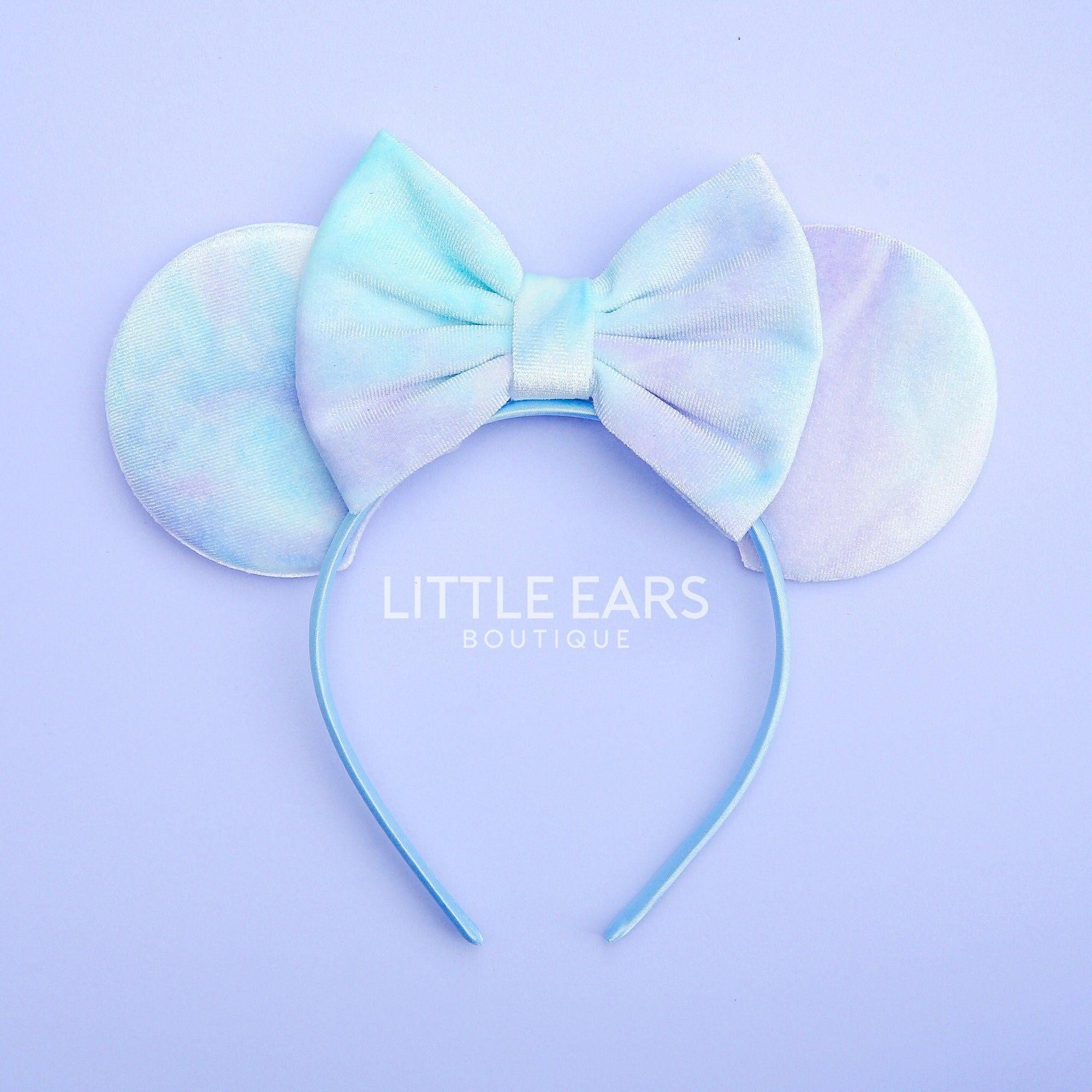 Blue Tie Dye Ears by Little Ears Boutique, travel planning service main product photo