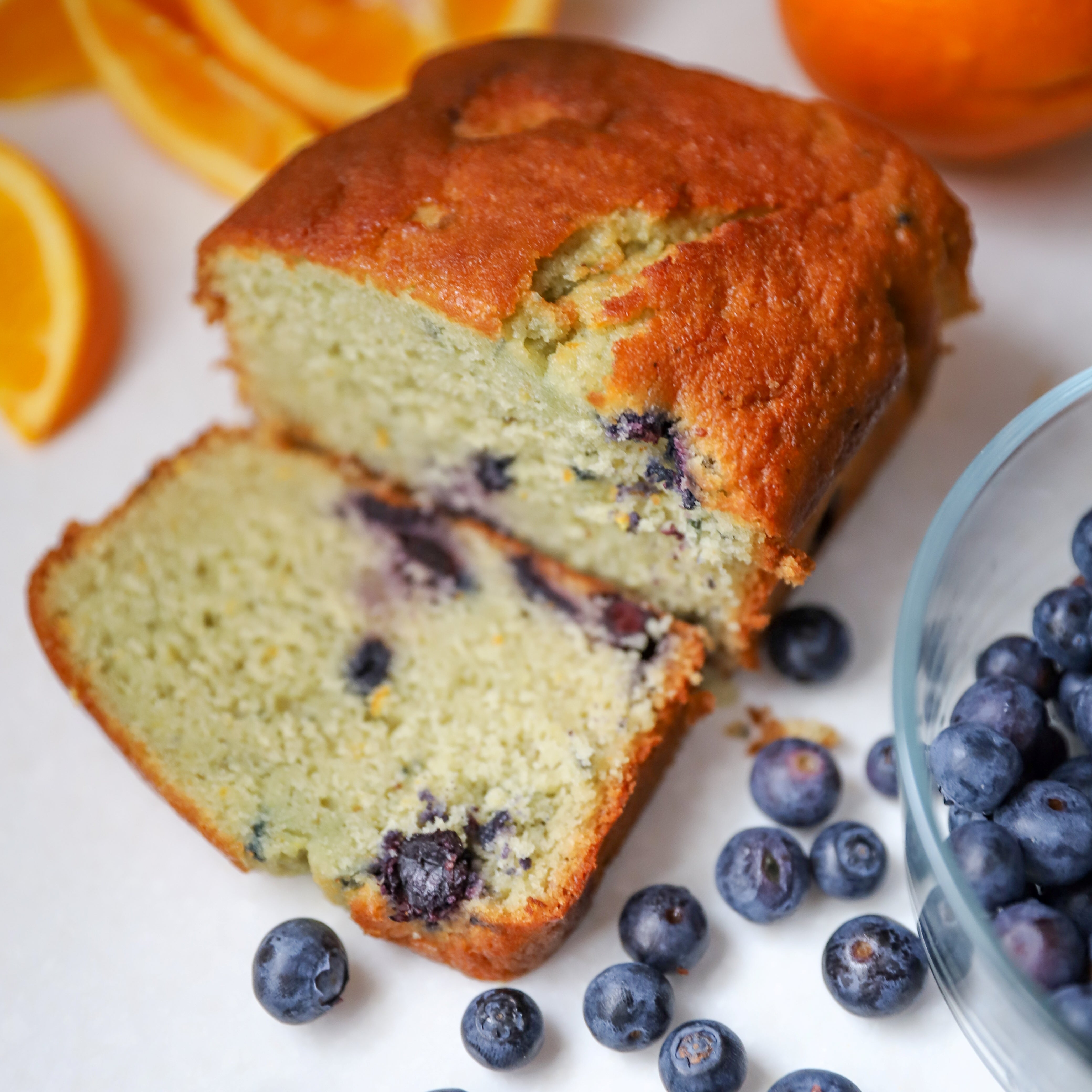 Blueberry Orange Juice Bread by Two and a Half Irishmen - Traditional Irish Baking