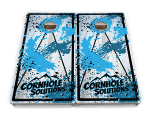 Paint Splatter Cornhole Boards - Professional Tournament Series
