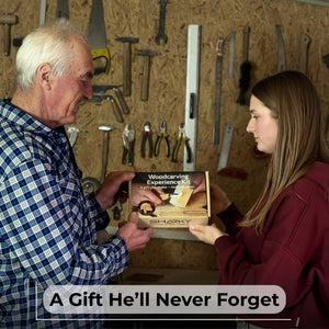 Boar Carving Kit - Complete Starter Whittling Kit for Beginners, Adults, Teens, and Kids detail view by Sharky Forged Steel