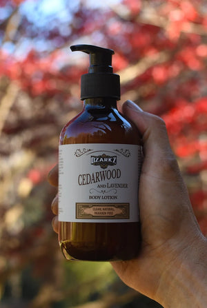 Additional view of Cedarwood & Lavender Body Lotion by Ozarkz Naturals