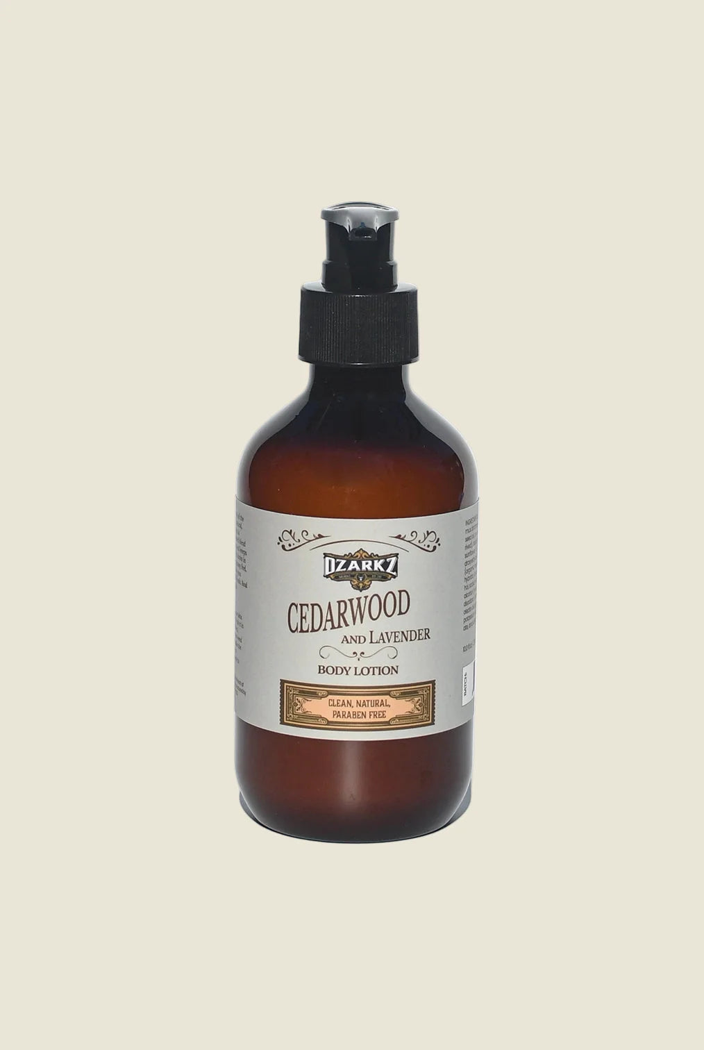 Cedarwood & Lavender Body Lotion by Ozarkz Naturals