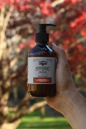 Additional view of Peppermint & Orange Body Lotion by Ozarkz Naturals