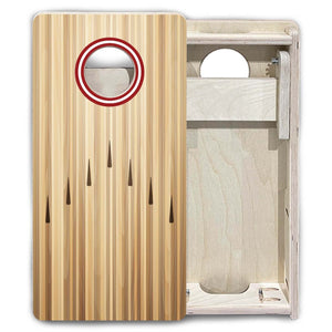 Bowling No Logo - Mini Cornhole Board Set (12" x 24") with 8 Mini Bags by Cornhole Solutions, Southern home decor detail photo 7