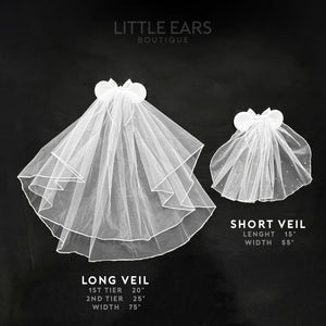 Bride Sparkle Ears by Little Ears Boutique, headbands detail photo 3