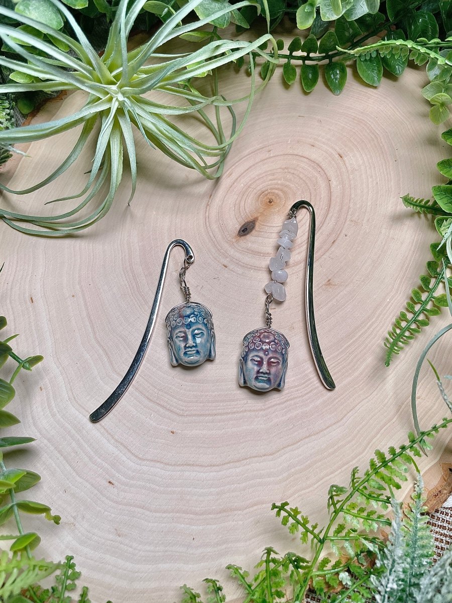 Buddha Bookmark by Copper Ashes