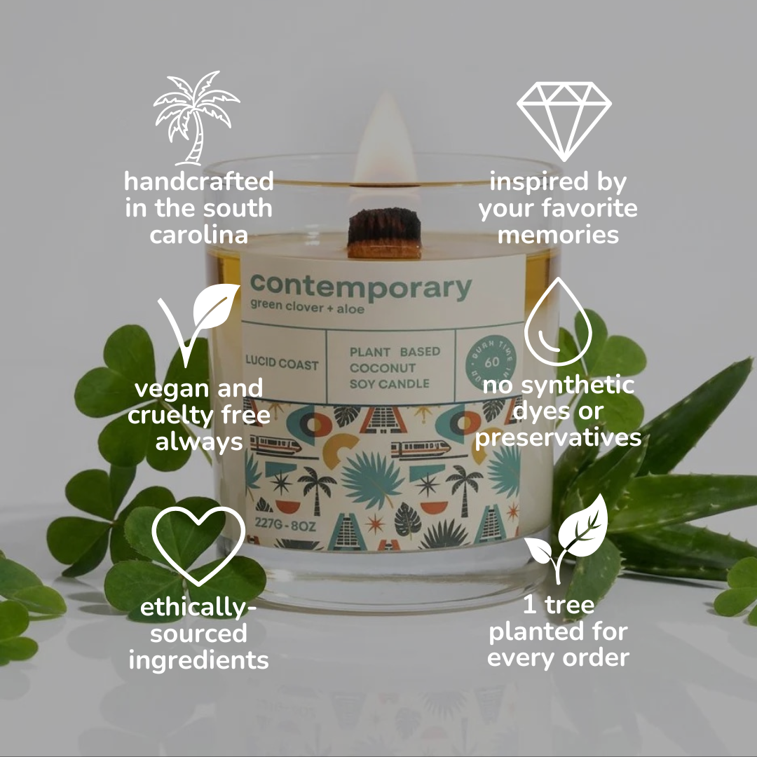 Contemporary Candle by Lucid Coast Co. product image 5