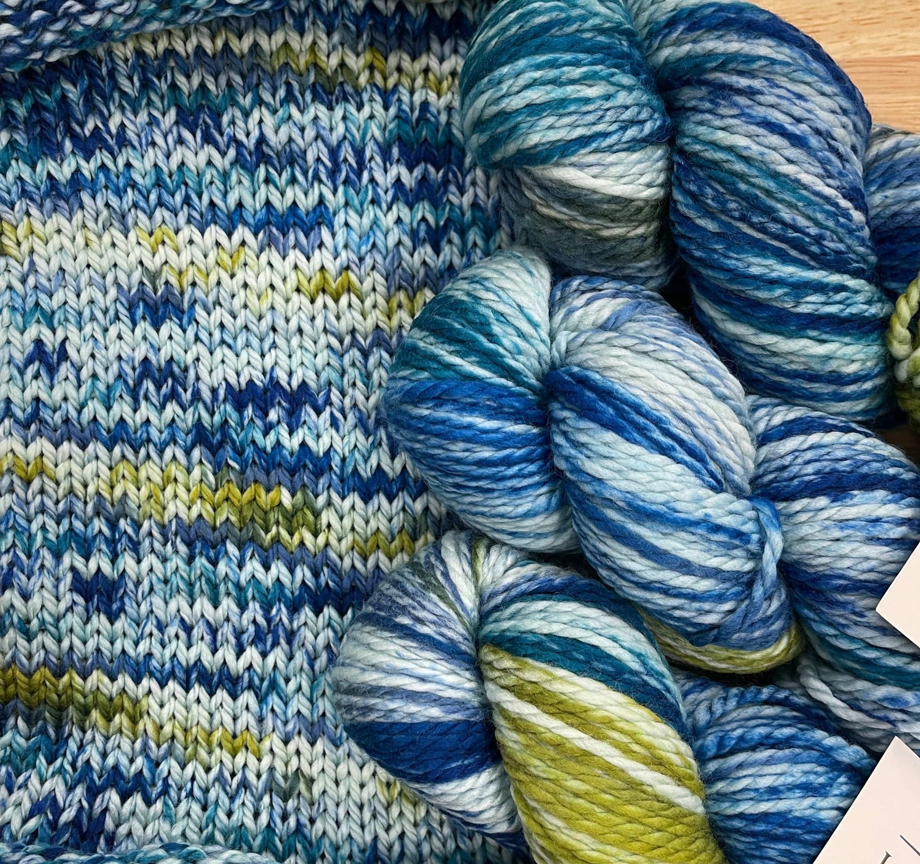 Cascade 128 Superwash detail view 7 by Mountaintop Yarn