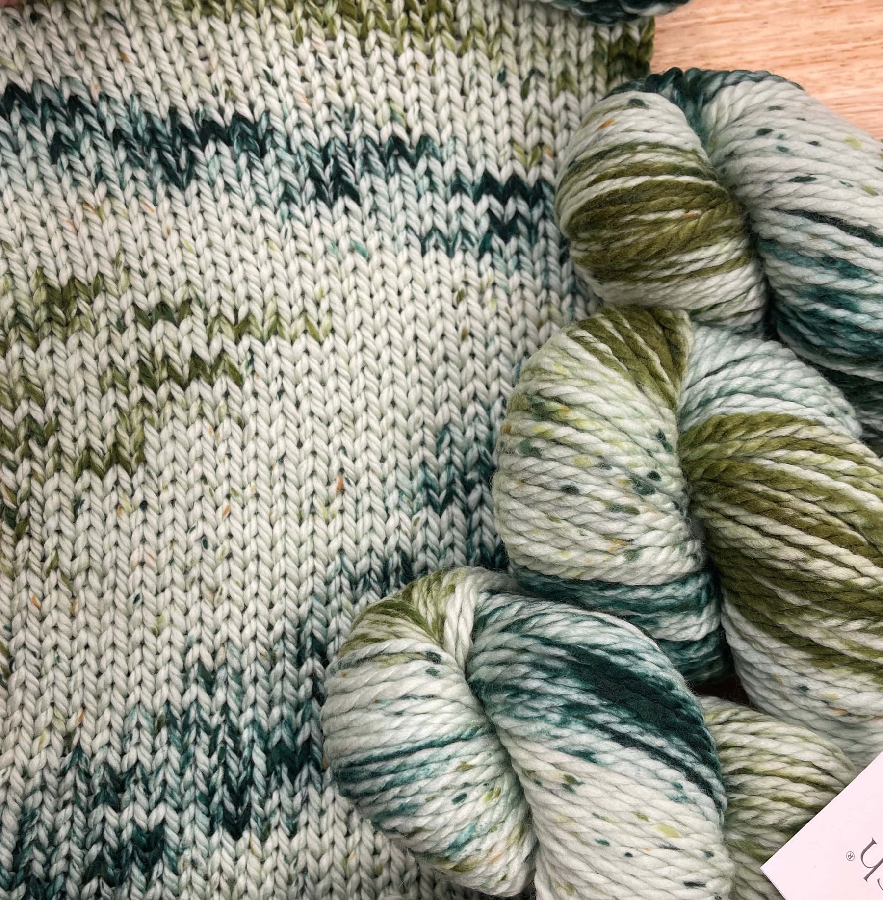 Cascade 128 Superwash detail view 8 by Mountaintop Yarn