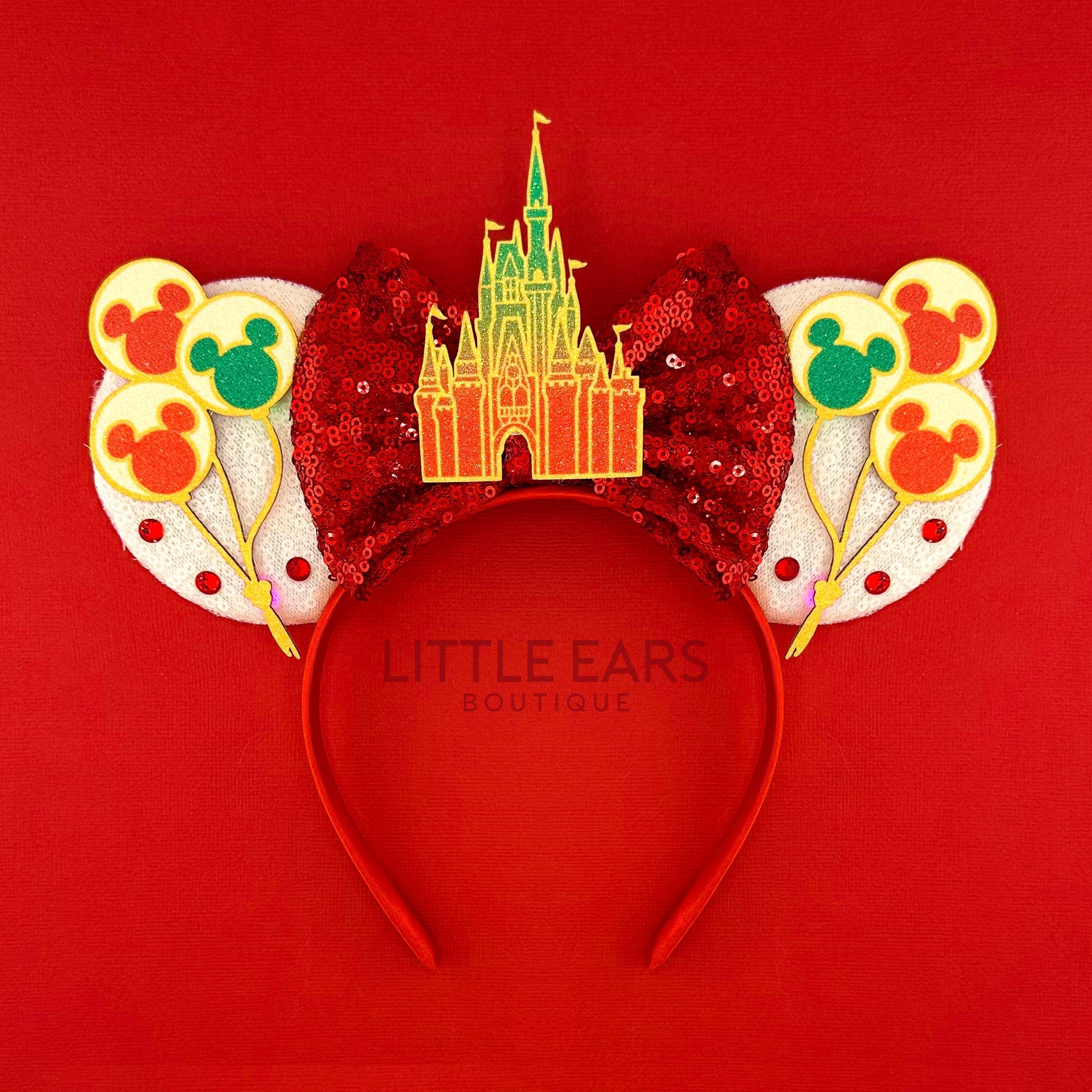 Castle Christmas Ears by Little Ears Boutique, travel planning service main product photo