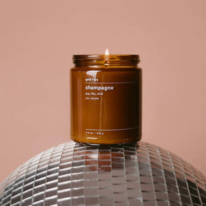 Champagne by gold + ivy, scented candle main product photo