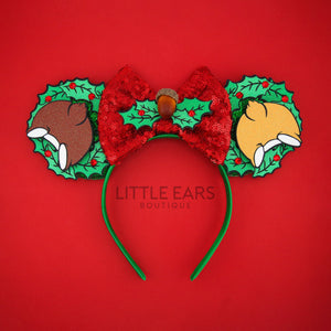 Chipmunks Christmas Ears by Little Ears Boutique, headbands main product photo