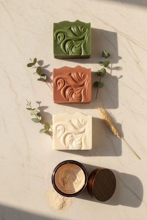 KnBC Purifying Detox Masque Powder | Your Custom Blend by Handcrafted Soaps by Syn Eb, handmade bath and body detail photo 2