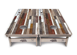 Colorful Planks Cornhole Boards - Professional Tournament Series