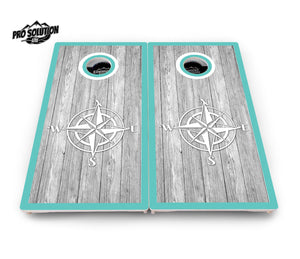 Anchor & Compass Cornhole Boards - Pro Solution Lite Series