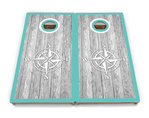 Anchor & Compass Cornhole Boards - Tournament Series