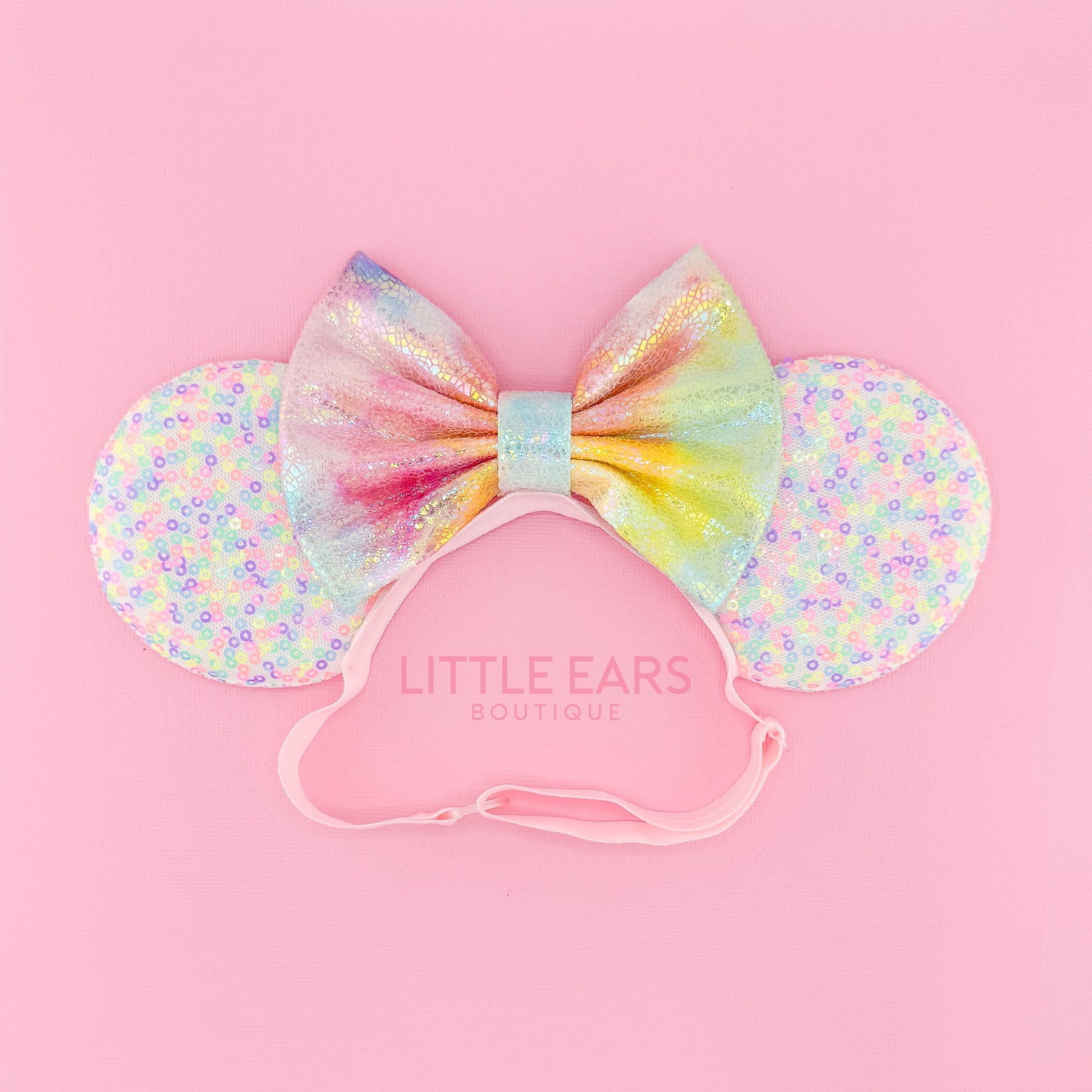Confetti Elastic Ears by Little Ears Boutique, children's boutique clothing main product photo
