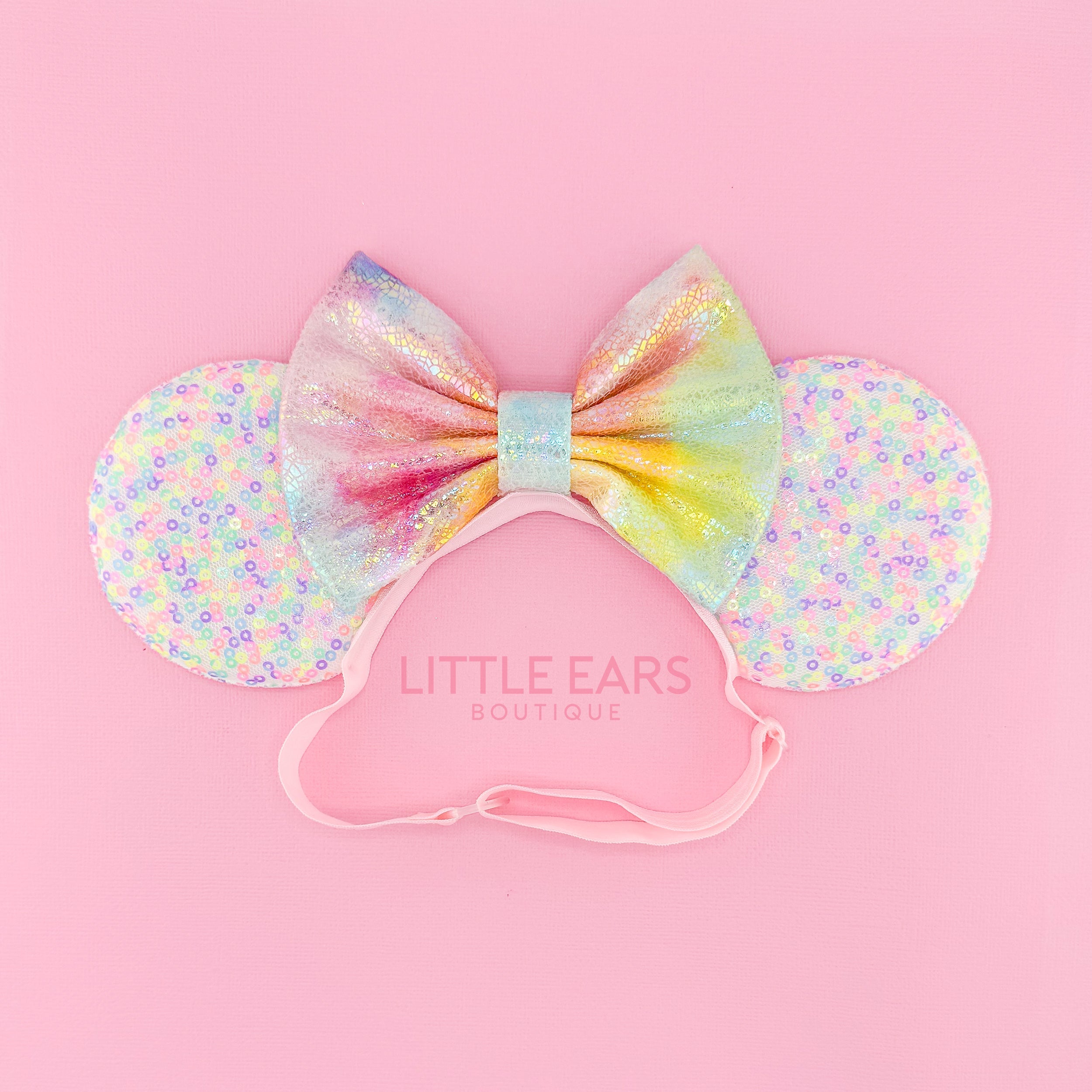 Confetti Elastic Ears by Little Ears Boutique, children's boutique clothing main product photo