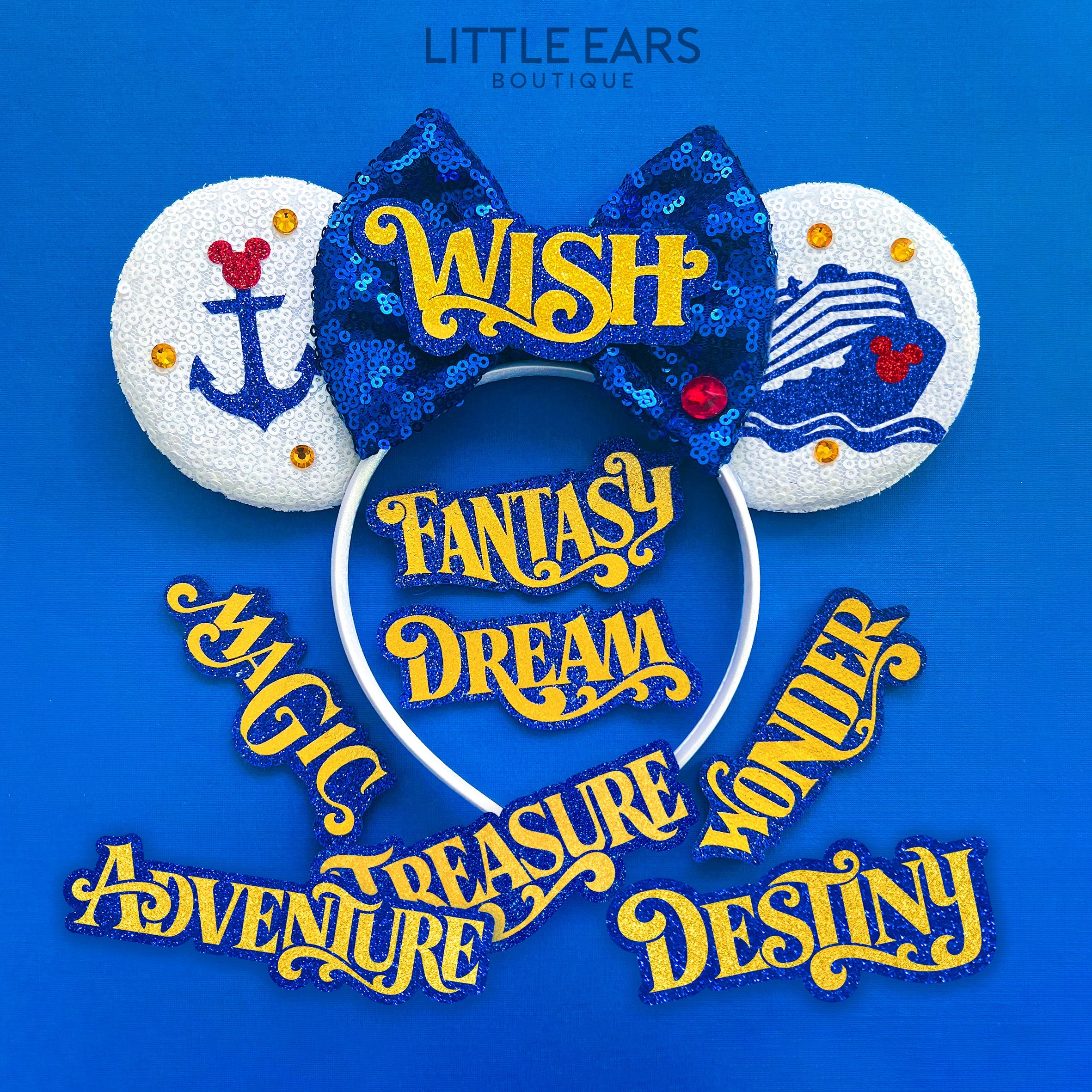 Interchangeable Cruise Ears by Little Ears Boutique, travel planning service main product photo