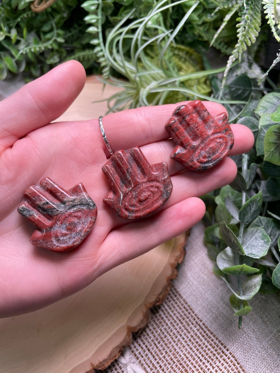 Crystal Hamsa by Copper Ashes