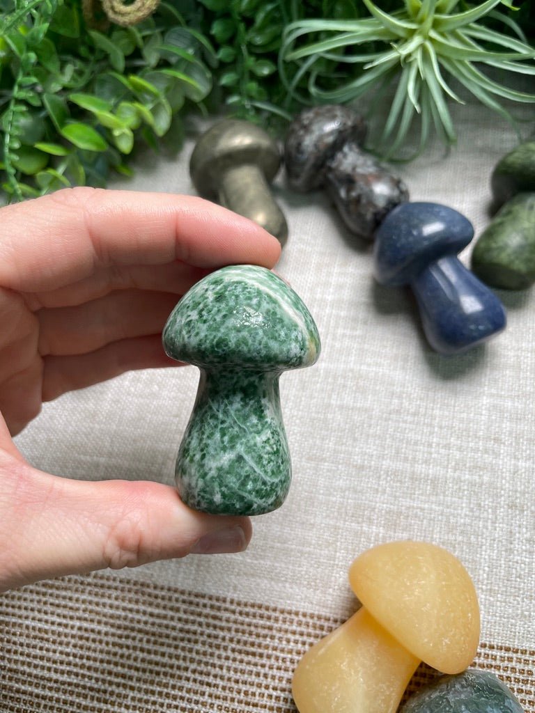 Crystal Mushroom detail view by Copper Ashes