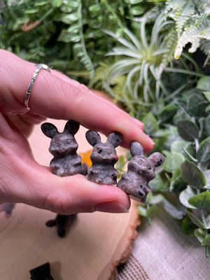 Crystal Piglet from Winnie the Pooh detail view by Copper Ashes
