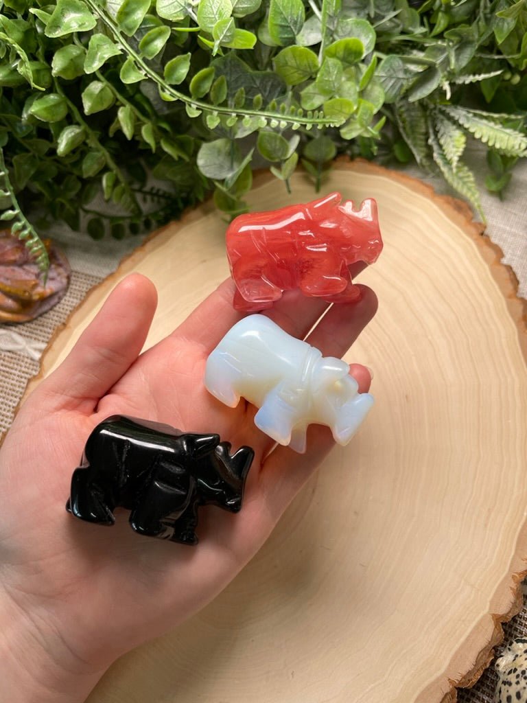 Crystal Rhino by Copper Ashes