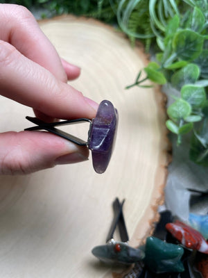 Crystal Star Car Vent Clips detail view by Copper Ashes