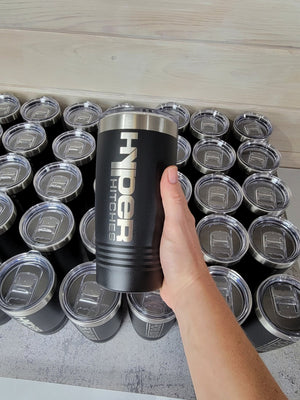 Custom Logo Tumbler detail view by EverLee Creations