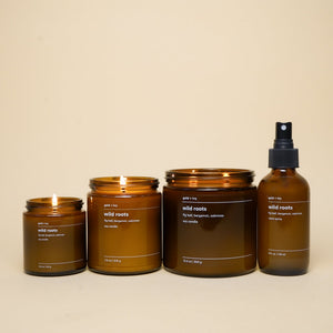 Wild roots room + linen spray by gold + ivy, room spray detail photo 4