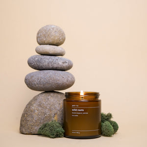 Wild roots by gold + ivy, scented candle main product photo