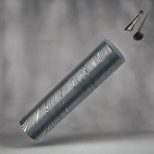 Damascus Steel Rod – 5” Length | Ideal for Ring Making, Knife Crafting & Custom Projects by JW SteelCrafts, Damascus knife detail photo 5
